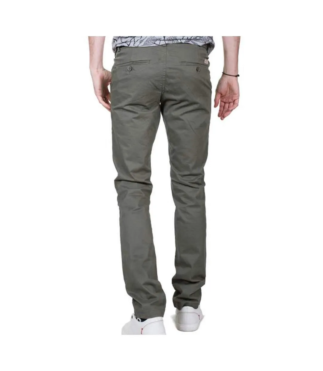 Chino Slim Gris Homme Teddy Smith Stretch