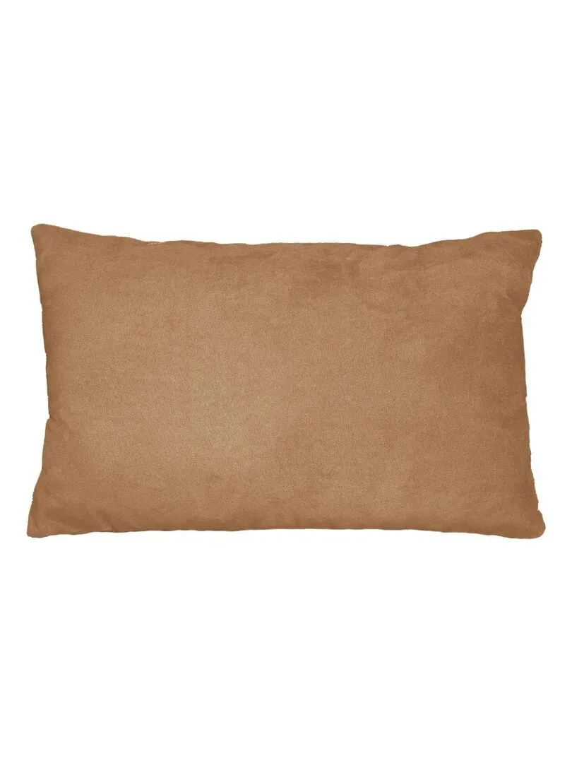 Coussin Uni Suede Collection Suedine - Beige