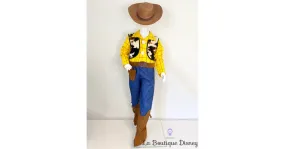 Déguisement Woody Toy Story Disney Store Exclusive taille 6-8 ans cow boy jaune bleu chapeau marron