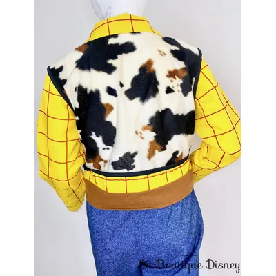 Déguisement Woody Toy Story Disney Store Exclusive taille 6-8 ans cow boy jaune bleu chapeau marron