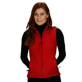 Gilet sans manche softshell souple coupe ajustée 2 couches 270 grs-m2 Flux femme Regatta