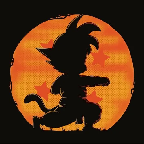 L'entrainement de songoku - t-shirt en coton bio - fanart dragon ball