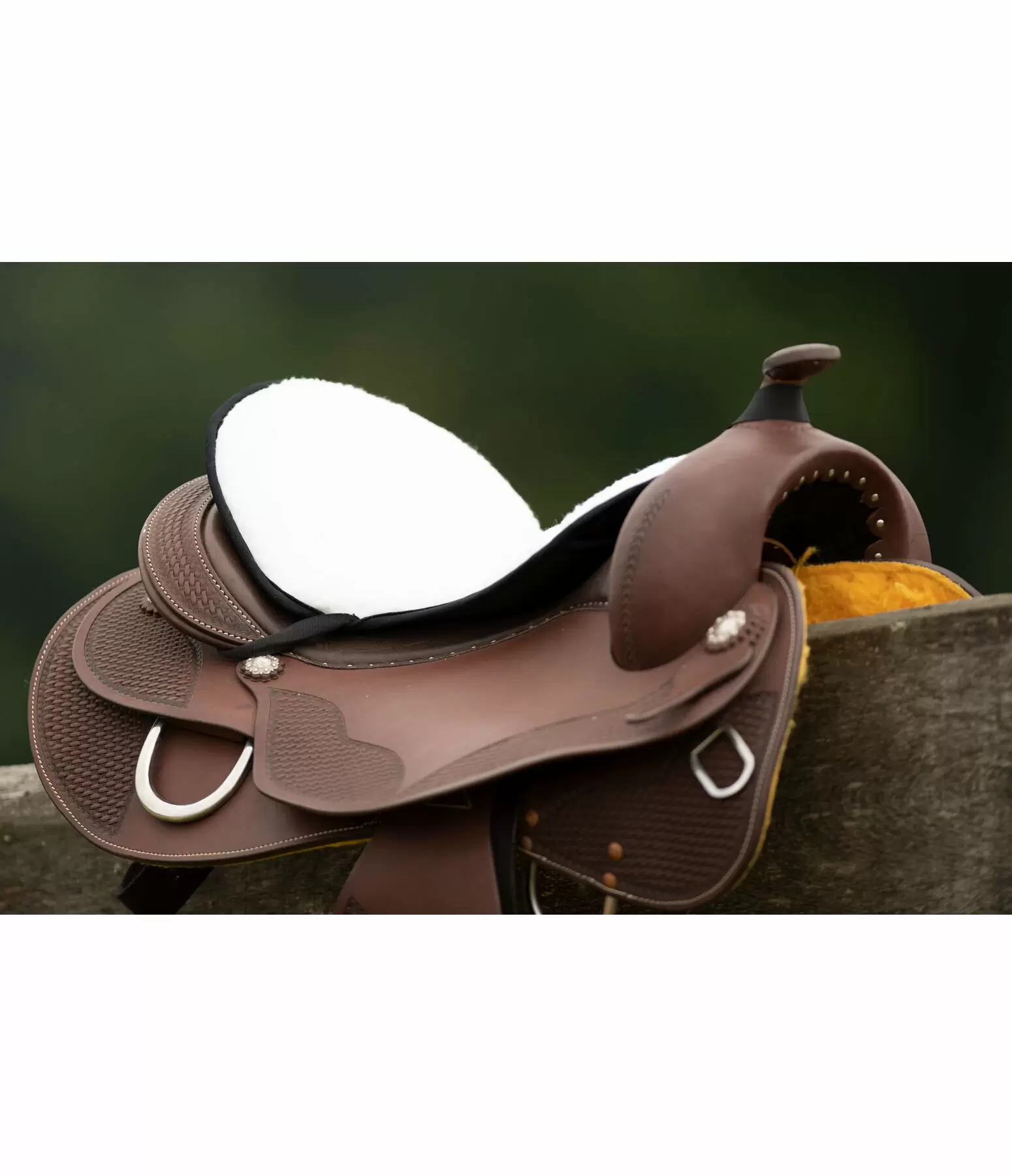 Matelassure de selle western