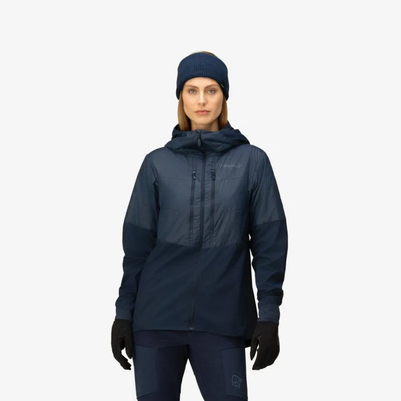 Norrona Lyngen Aero80 Insulated Zip Hood - Veste 3 en 1 femme | Hardloop