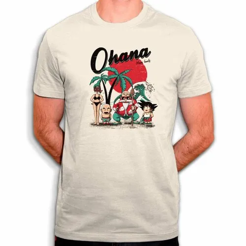 Ohana dragon ball - t-shirt en coton bio - parodie kamé house