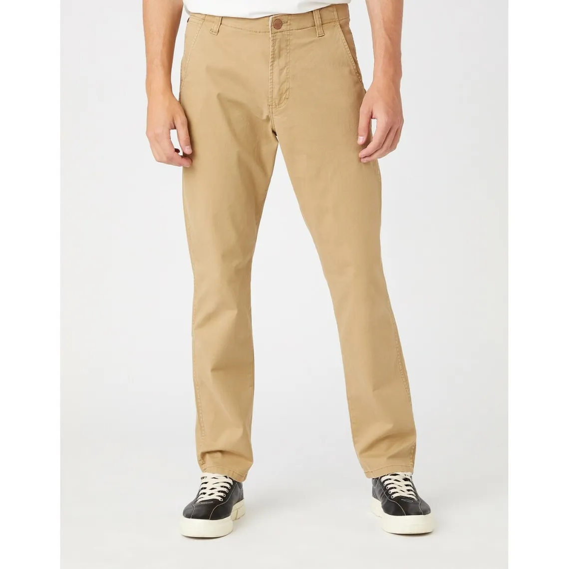 Pantalon chino Homme beige en coton | 3 Suisses