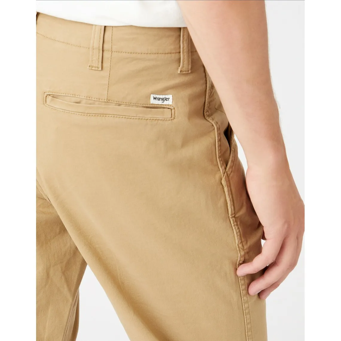 Pantalon chino Homme beige en coton | 3 Suisses