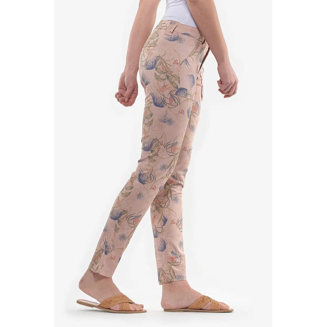 Pantalon chino MYLES blanc | 3 Suisses