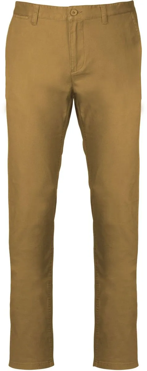 pantalon chino pour homme - K740 - beige camel 