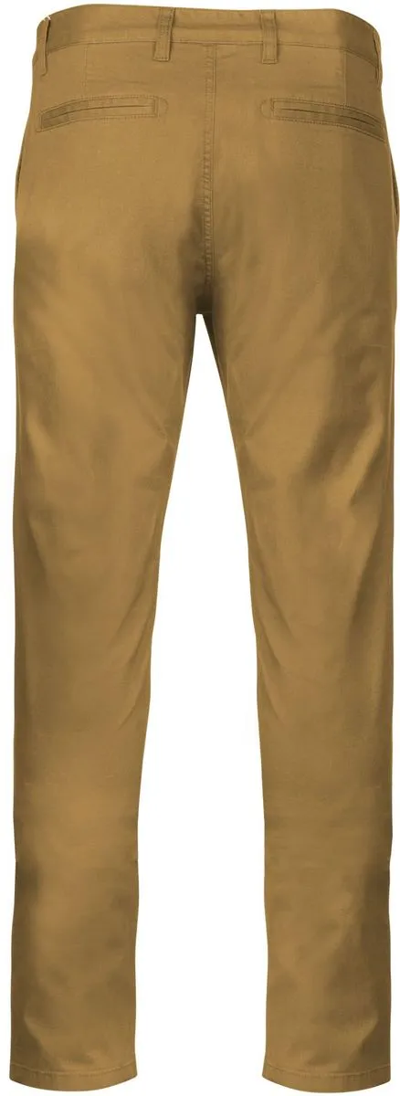 pantalon chino pour homme - K740 - beige camel 