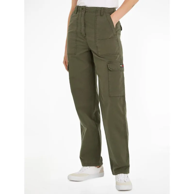 Pantalon chino slim co blend maron femme - Tommy Hilfiger | wimod