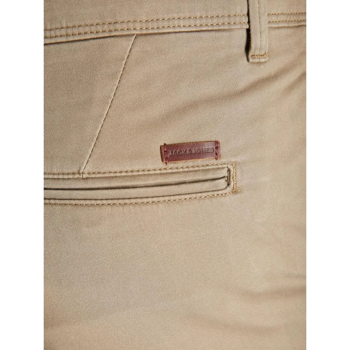 Pantalon chino Slim Fit Beige en coton Jack | 3 Suisses