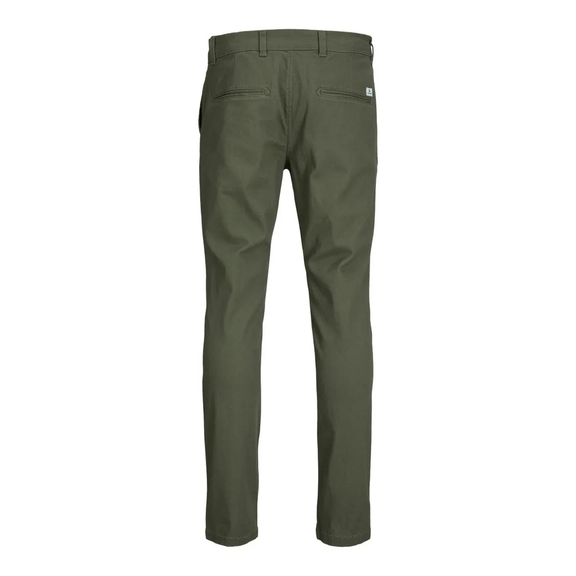 Pantalon chino Slim Fit Marron clair vert en coton | 3 Suisses