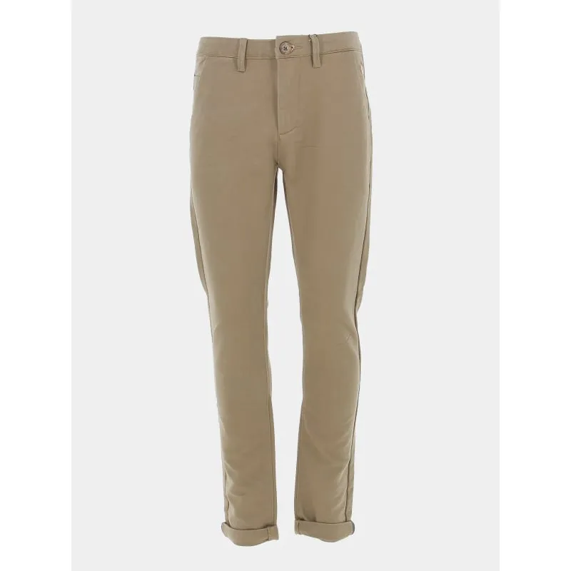 Pantalon chino slim josh kaki homme - Benson & Cherry | wimod