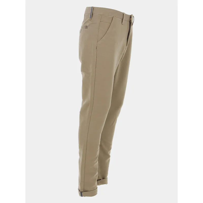 Pantalon chino slim josh kaki homme - Benson & Cherry | wimod