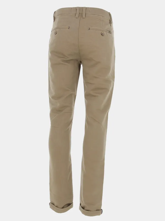 Pantalon chino slim josh kaki homme - Benson & Cherry | wimod