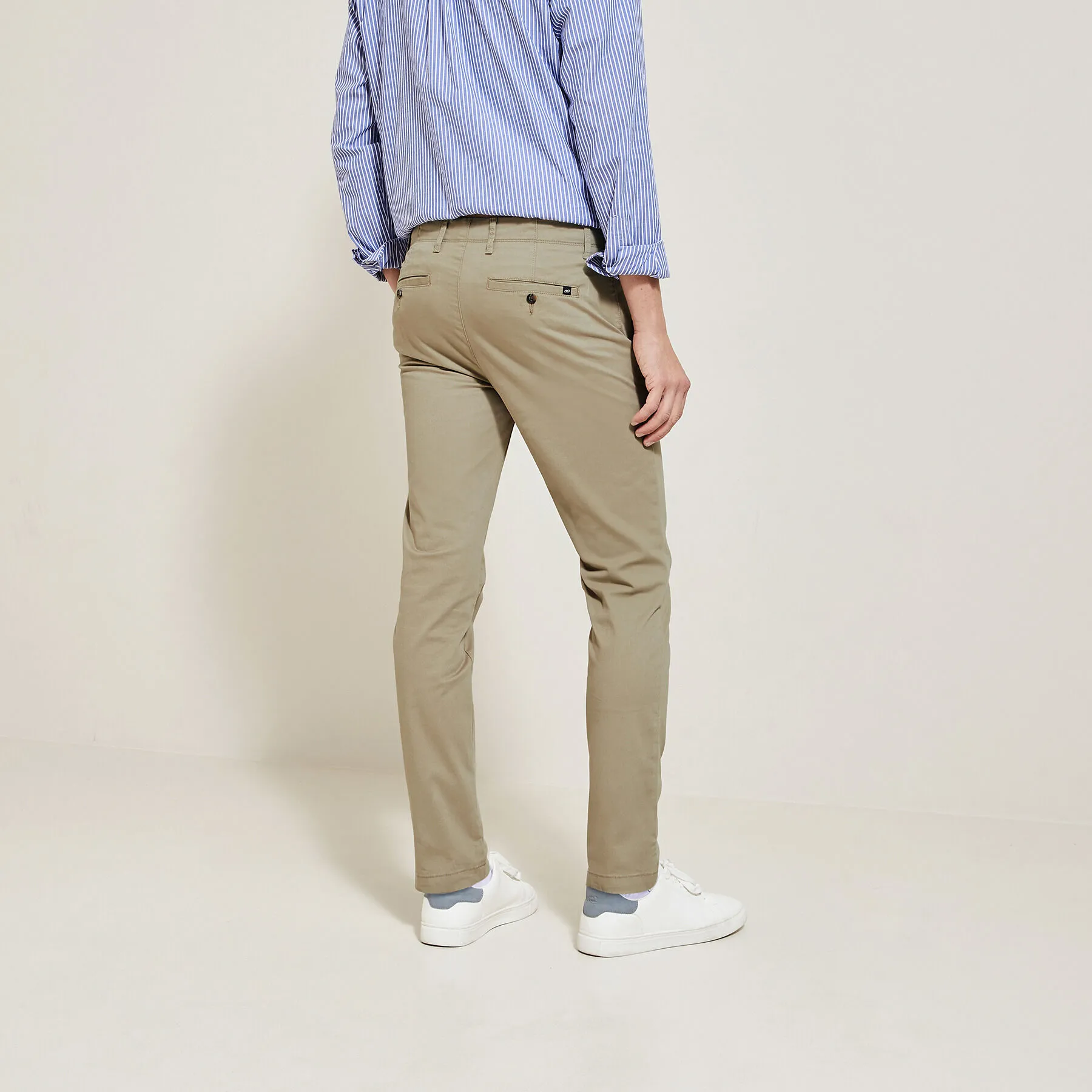 Pantalon chino slim "le parfait by JULES" Beige | Jules