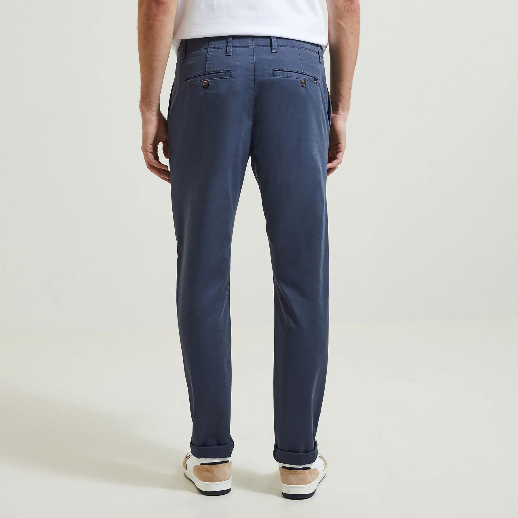 Pantalon chino slim "le parfait by JULES" Bleu | Jules