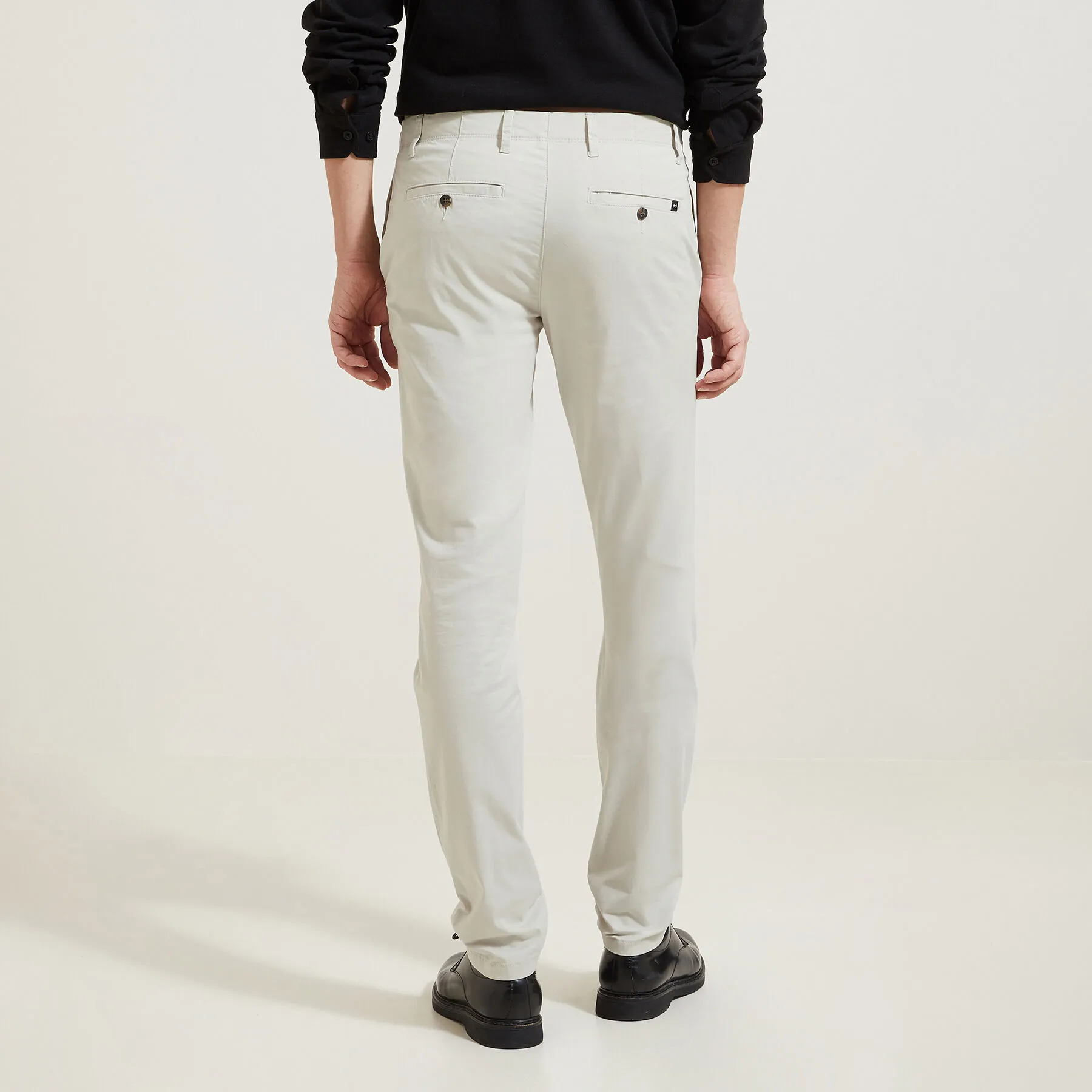 Pantalon chino slim "le parfait by JULES" Craie | Jules