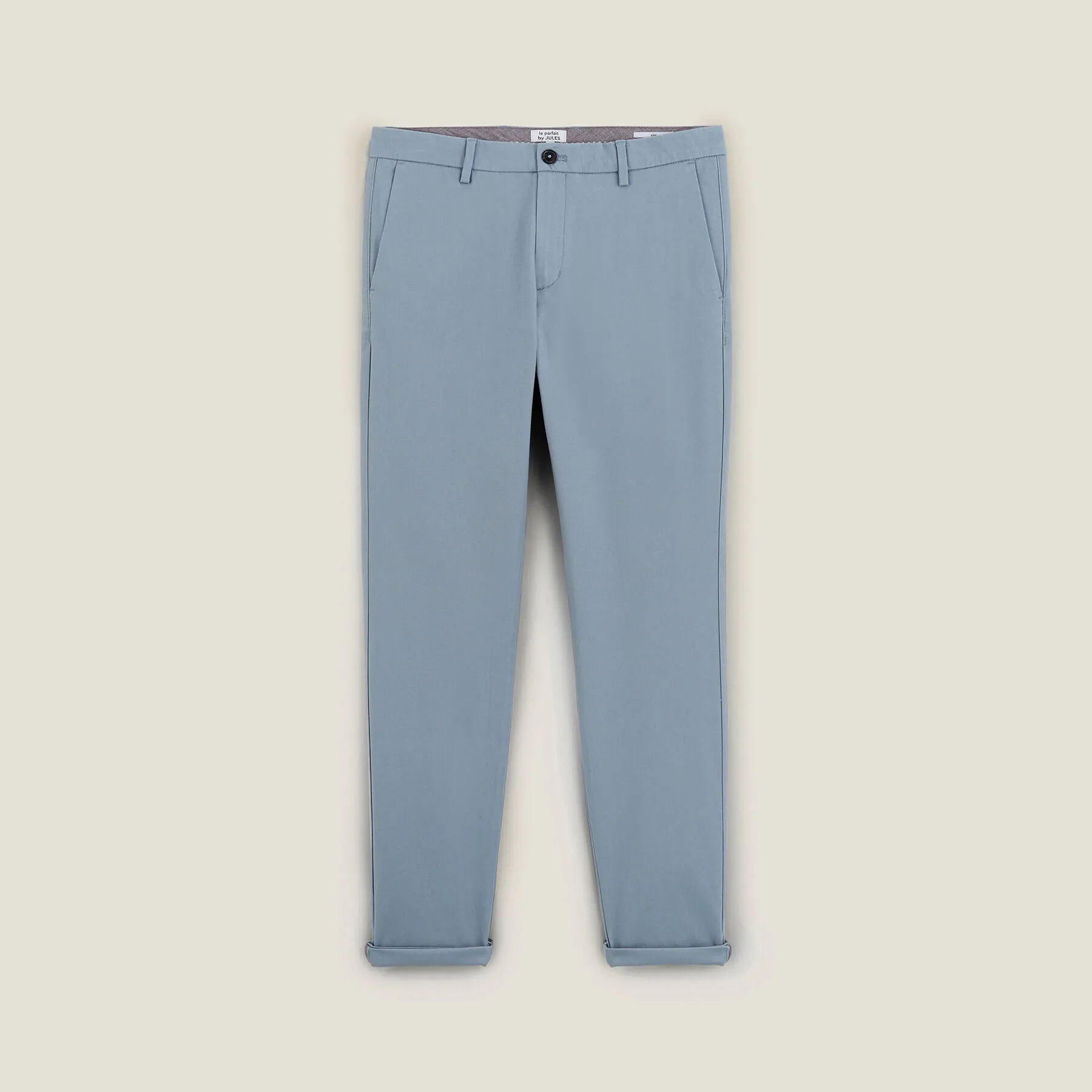 Pantalon chino slim urbain "le parfait by JULES" Bleu clair | Jules