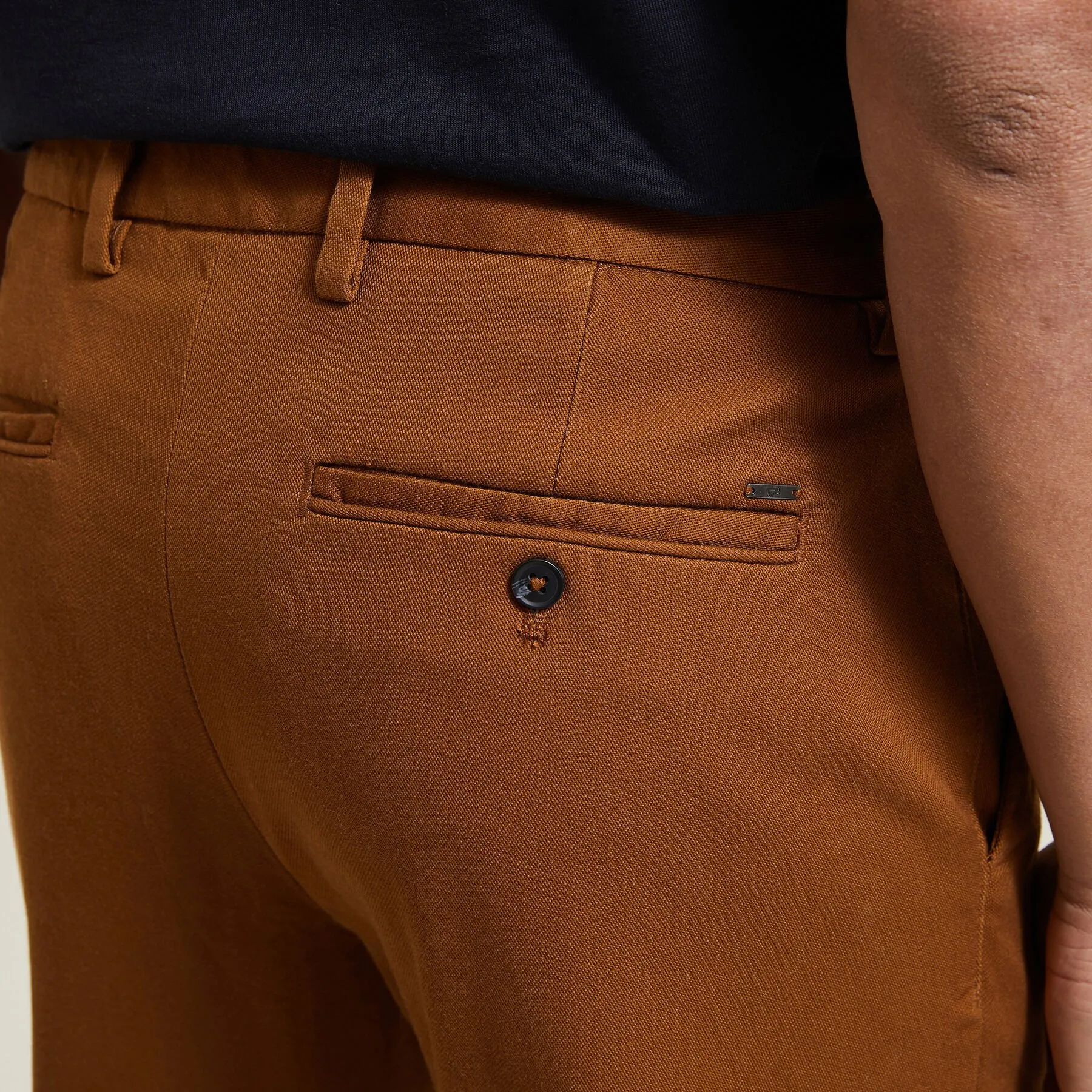 Pantalon chino slim urbain "le parfait by JULES" Camel | Jules