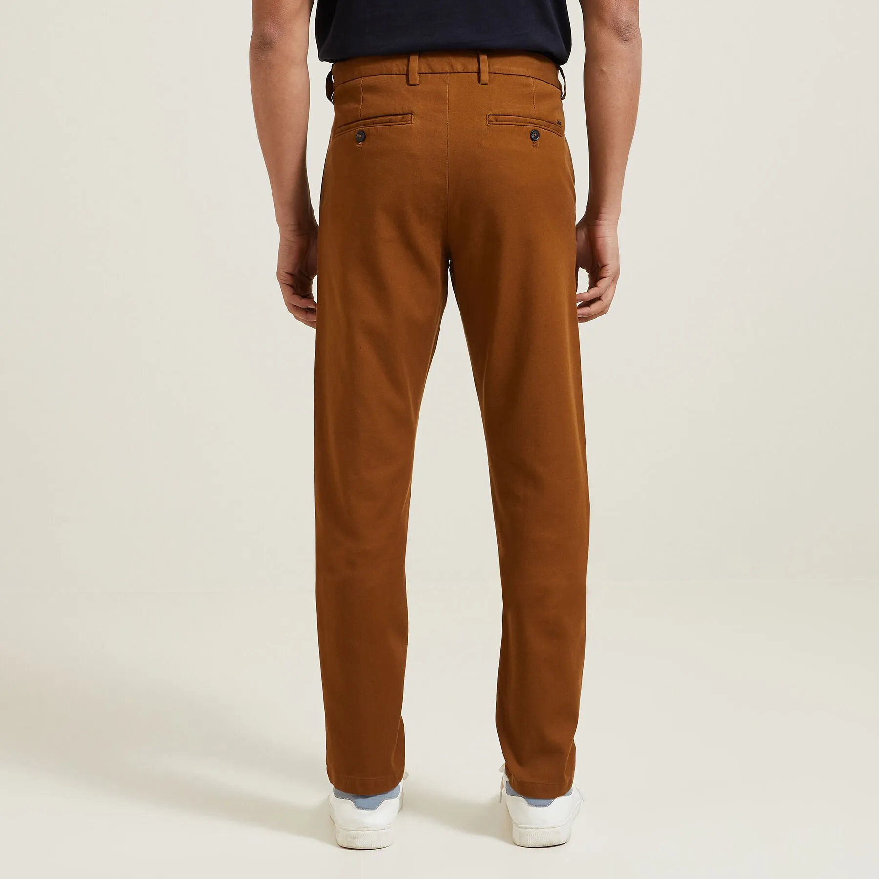 Pantalon chino slim urbain "le parfait by JULES" Camel | Jules