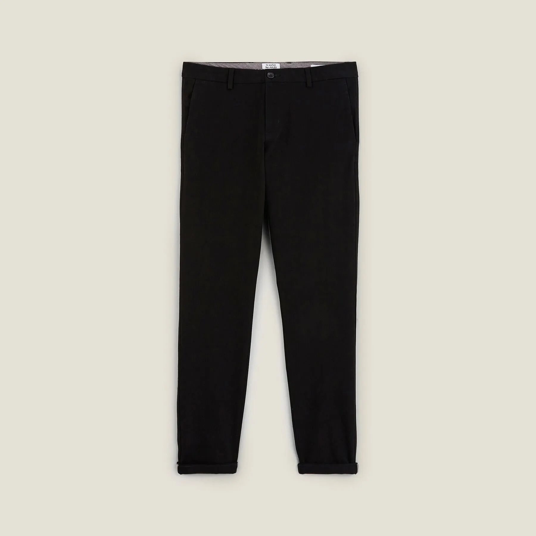 Pantalon chino slim urbain "le parfait by JULES" Noir | Jules