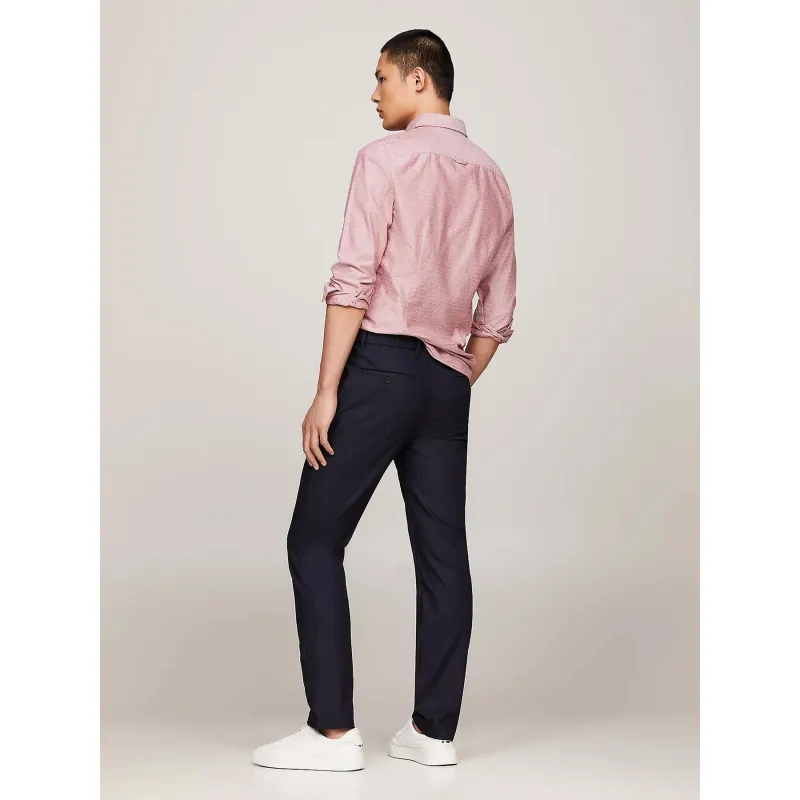 Pantalon denton tech chino bleu homme- Tommy Hilfiger | wimod