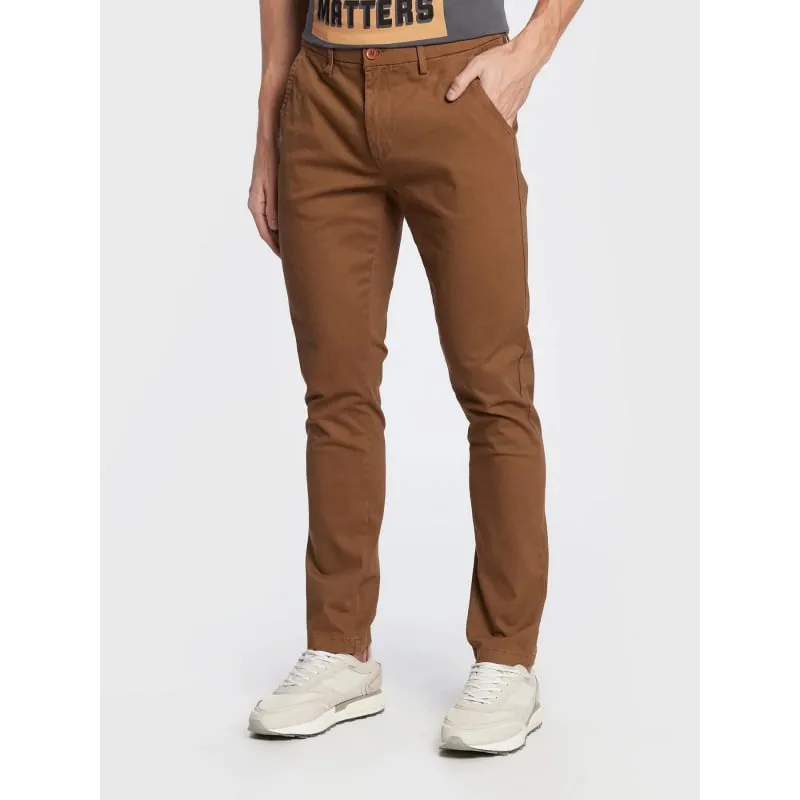 Pantalon denton tech chino bleu homme- Tommy Hilfiger | wimod