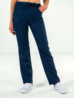 Pantalon médical femme bleu marine Juliette