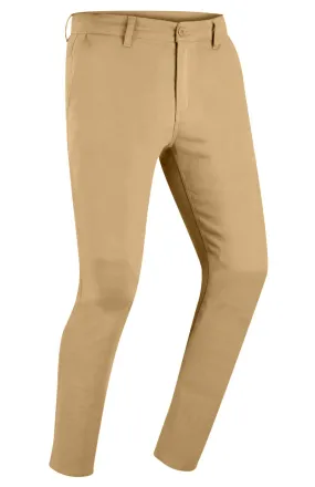 Pantalon Segura Skiff beige, chino moto stretch homme