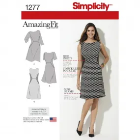 Patron Robe ajustée Femme - Simplicity n°1277