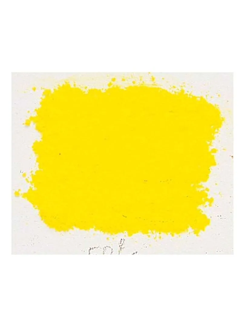 Pigment pour création de peinture - pot 100 g - Jaune citron - N/A