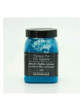 Pigment pour création de peinture - pot 180 g - Bleu de Céruléum substitut - N/A