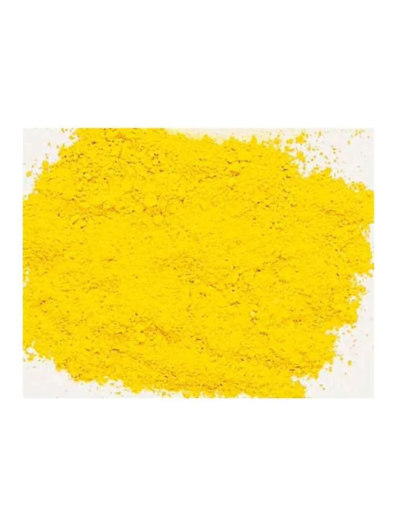 Pigment pour création de peinture - pot 90 g - Jaune indien substitut - N/A