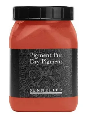 Pigment pour création de peinture - pot 90 g - Ocre rouge - N/A