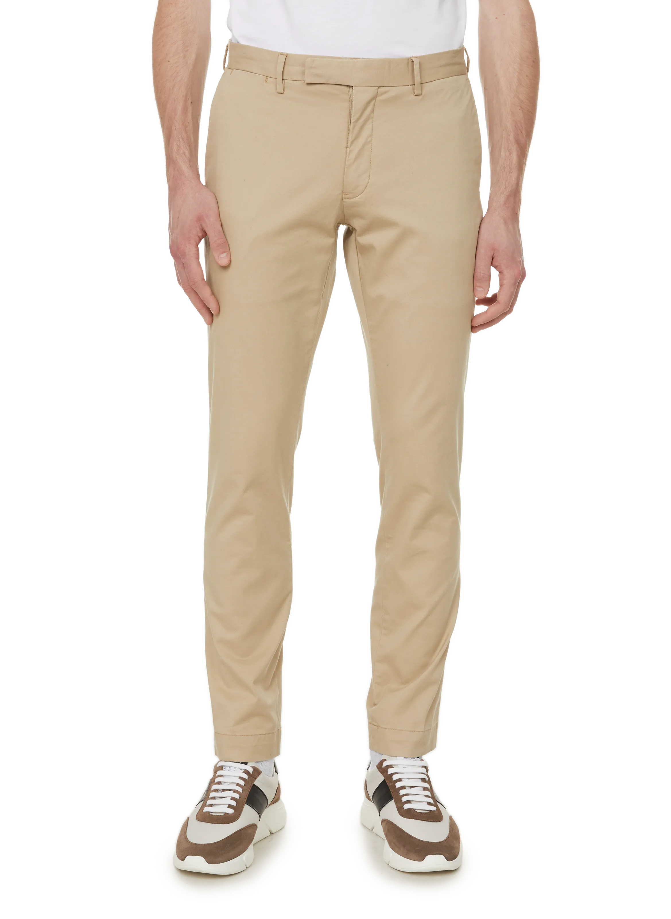 POLO RALPH LAUREN  Pantalon chino slim en coton stretch - Beige