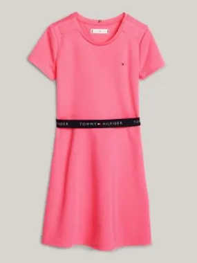 Robe patineuse Essential Adaptive | Rose | Tommy Hilfiger