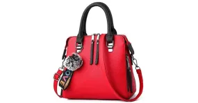 Sac à main femme double porté Chloé rouge