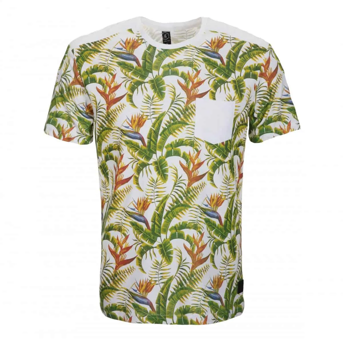 T-shirt imprimé tropical Homme