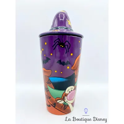 Tasse Tigrou Chapeau Halloween Disney Store Exclusive mug Winnie l'ourson sorcier violet