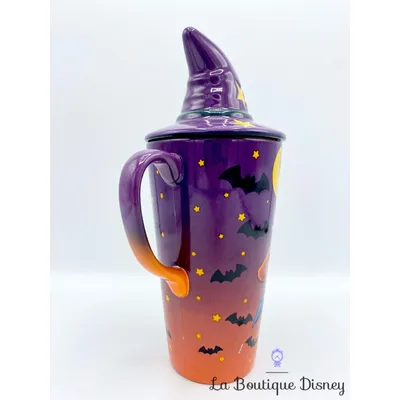 Tasse Tigrou Chapeau Halloween Disney Store Exclusive mug Winnie l'ourson sorcier violet