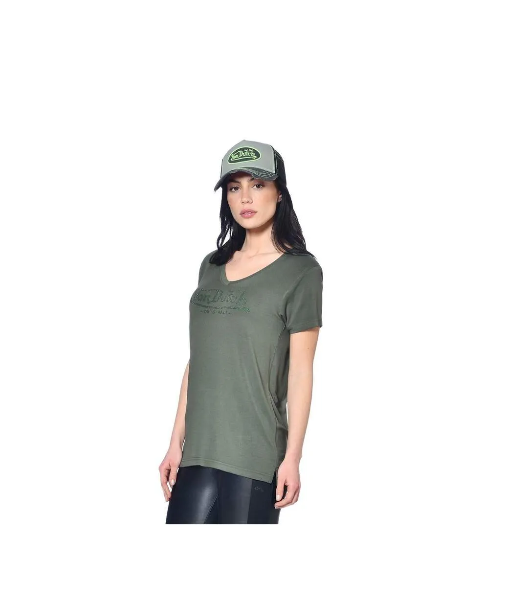 Tshirt en col V femme Roon Vondutch