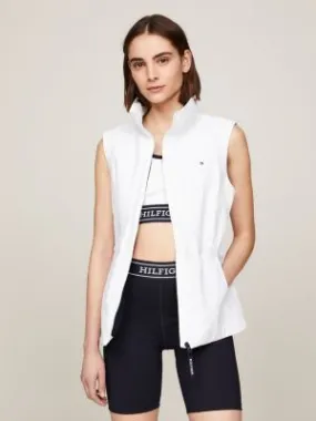 Veste de sport sans manches Hilfiger Monotype | Blanc | Tommy Hilfiger