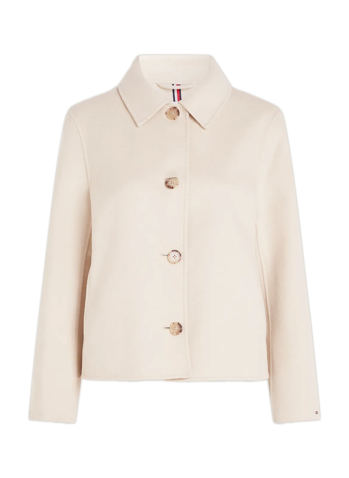 VESTE EN LAINE MéLANGéE - TOMMY HILFIGER pour FEMME | Printemps