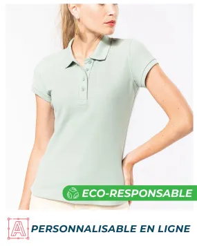 ✏️ Polo femme BIO personnalisable